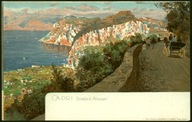 Capri. Strada di Anacapri - Richter 1900 Litho