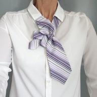 Ozdobny krawat dla kobiet