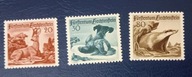 LIECHTENSTEIN FAUNA SERIA NR285-287 **STAN BDB- 1950