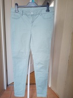 spodnie dżins jeggins rurki 42 strecz niebieskie