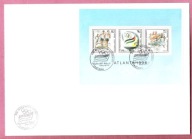 Palestyna 1996, FDC ark. sport olimpiada Atlanta