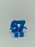 Figurka 67 Six Seven Brainrot meme