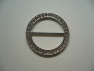 KLAMRA DO SZALIKA APASZKI CYRKONIE