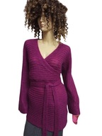 Watcher dłuższy związywany SWETER moher 36