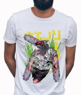 Koszulka męska bawełniana z nadrukiem CHAINSAW MAN