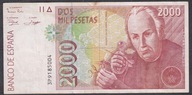 Hiszpania 2000 Peseta 1992