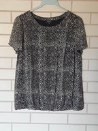 Bluzka z krótkim rękawem top panterka 14/42 L/XL