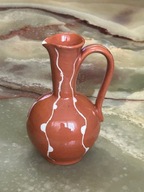 SYGNOWANY WAZONIK RĘCZNIE WYKONANY I MALOWANY 1957