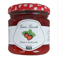 DŻEM TRUSKAWKOWY, 200 gram, domowy