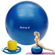 PIŁKA FITNESS 65CM DO ĆWICZEŃ REHABILITACJI GIMNASTYCZNA + POMPKA DRFIT
