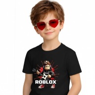 TeeRock| Koszulka dziecięca| Roblox Rock Star Gitara prezent| 110-116| 5-6