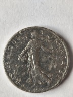 140/ FRANCJA 1/2 FRANK 1977