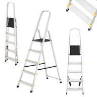 DRABINA ALUMINIOWA SKŁADANA ROZKŁADANA JEDNOSTRONNA HIGHER 1 X 5 DO 150 KG