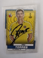 Karta panini autograf Villarreal CF Liga Europy Pau Torres
