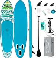 Deska SUP 350cm Wyporna Nadmuchiwana z Wiosłem Wytrzymała, Akcesoria Zestaw