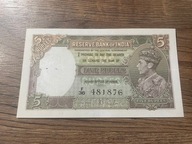 Indie - 5 rupii - rzadki