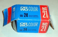 ORWO Color NC 21 - stara nieużywana klisza negatywowa z 1992r.