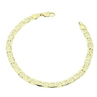 86726 Bransoletka stal chirurgiczna 316L pozłacana 14k gucci 20 CM 5,2 MM