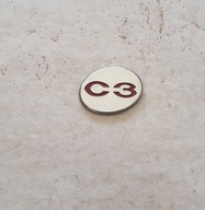 EMBLEMAT Emblemat C3 KLAPY BAGAŻNIKA TYŁ C3 PICASSO