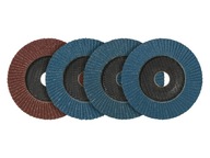 Zestaw wachlarzowy do szlifierki kątowej Parkside 4 szt