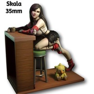 Figurka 35mm - Tifa Lockhart & Chocobo - Final Fantasy VII - Pinup / NSFW
