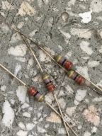 6x Rezystor 47 kOhm, 2%, 0,25 W