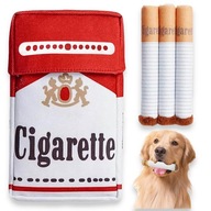 Piszcząca ZABAWKA Paczka PAPIEROSÓW dla Psa ŚMIESZNE Zabawki Cygaro 3szt