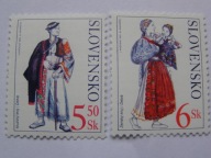Słowacja - folklor - stroje ludowe - Mi. 388-89 **
