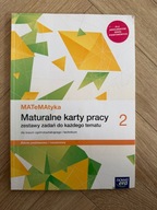Matematyka 2. Maturalne karty pracy Nowa Era