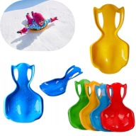 DUŻY ŚLIZG ZJAZDOWY JABŁUSZKO COMFORT LINE XL IDEALNY DO ZABAWY NA ŚNIEGU