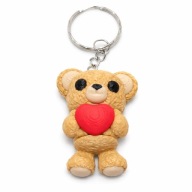 Prezent na Walentynki breloczek misia pluszowego
