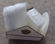 Raypath Face Glove Mydło Białe Zestaw Pielęgnacyjny Nanosrebro Demakijaż