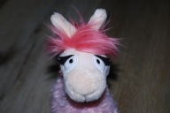 pluszak maskotka różowa Lama Alpaka Nici 26 cm