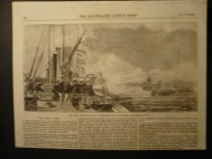 wojna na Bałtyku - HMS JAMES WATT, oryg 1855