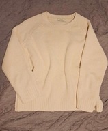 George kremowy ciepły sweter roz.M