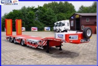 Naczepa laweta zagłębiana 3 osiowa, dł. 13.600, najazdy hydraul. długie !