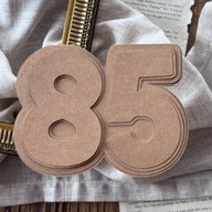 Zestaw baza + 3 wzorniki – kartka 86 – papier kraft handmade – prezent