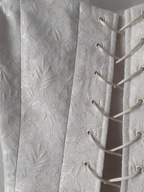 suknia ślubna kremowa nowa plus dodatki rozmiar 38