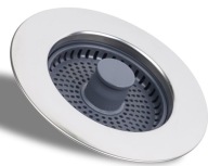 Zestaw zatyczek do zlewu Hibbent stal nierdzewna antyzapachowy