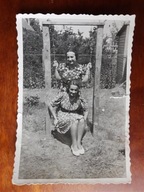 Polska kobiety moda huśtawka 1940 (1674b)