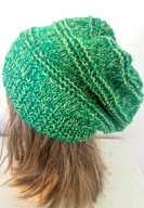 CZAPA PRZEJŚCIÓWKA MELANŻ RĘKODZIEŁO