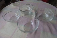 ZESTAW 4 MISECZKI SZKŁO