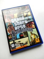 *** GTA GRAND THEFT AUTO SAN ANDREAS PLAYSTATION 2 PS2 3xA ***