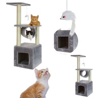 DRAPAK LEGOWISKO DLA DUZEGO KOTA WIEZA WYSOKA SLUPEK DO DRAPANIA DOMEK BUDA