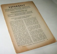 'SZPARGAŁY' ROK II ZESZYT 3 (8) MARZEC 1935 R.