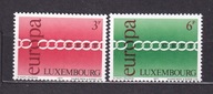 LUKSEMBURG** EUROPA Mi 824-25