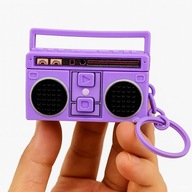 Brelok retro z nagrywaniem mini radyjko vintage z TikTok Viral Breloczek