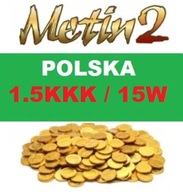 METIN2 POLSKA 1.5KKK YANG 15 WON 15W WONY MT2 YANGI PL