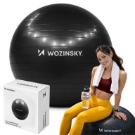 PIŁKA DO ĆWICZEŃ GIMNASTYCZNA CIĄŻOWA 65 cm JOGA TRENING FITNESS