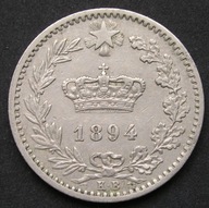 Włochy 20 centesimi 1894